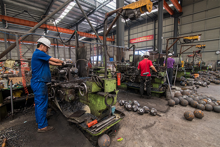 柳州网架配件车间